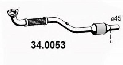ASSO 340053 -  Катализатор