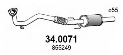 ASSO 340071 -  Катализатор