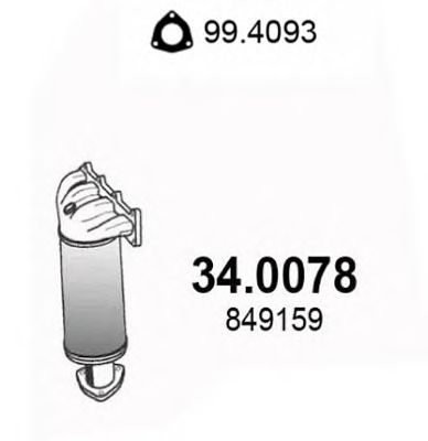ASSO 340078 -  Катализатор