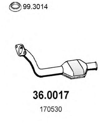 ASSO 360017 -  Катализатор