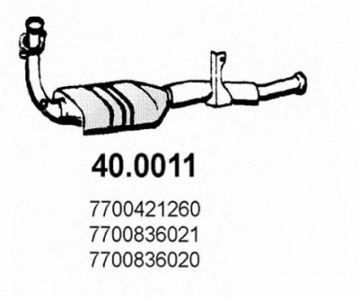 ASSO 400011 -  Катализатор