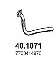 ASSO 401071 -  Труба выхлопного газа