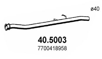 ASSO 405003 -  Труба выхлопного газа