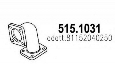 ASSO 5151031 -  Труба выхлопного газа