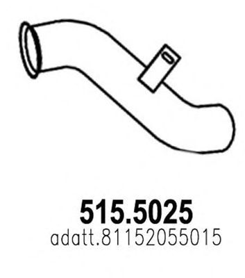 ASSO 5155025 -  Труба выхлопного газа