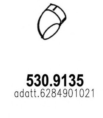 ASSO 5309135 -  Труба выхлопного газа