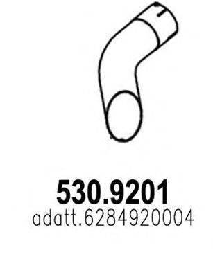 ASSO 5309201 -  Труба выхлопного газа