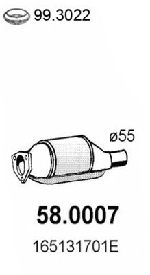 ASSO 580007 -  Катализатор
