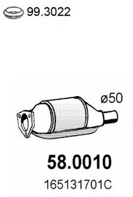 ASSO 580010 -  Катализатор