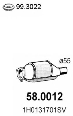 ASSO 580012 -  Катализатор