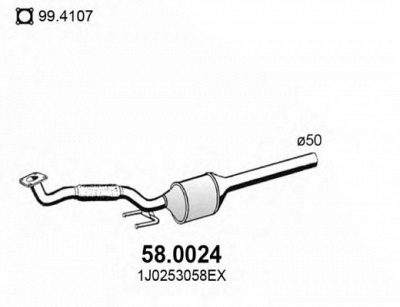 ASSO 580024 -  Катализатор