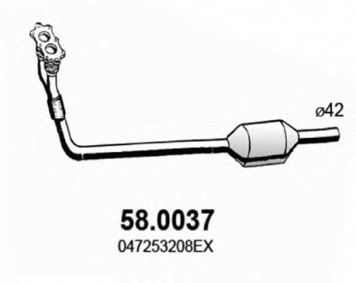 ASSO 580037 -  Катализатор