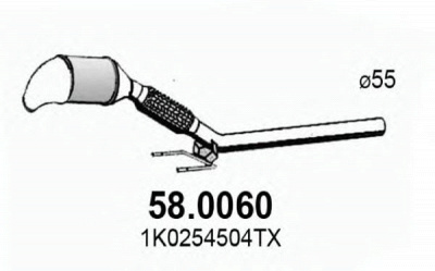 ASSO 580060 -  Катализатор