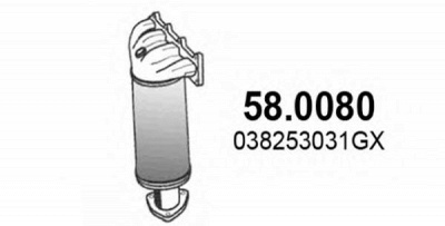 ASSO 580080 -  Катализатор