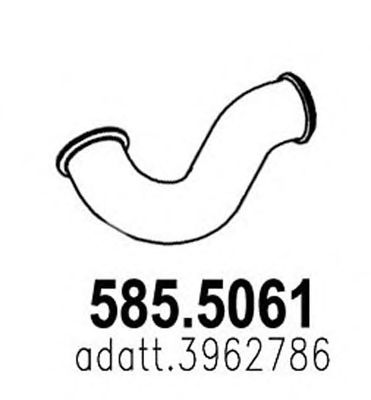 ASSO 5855061 -  Труба выхлопного газа