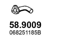 ASSO 589009 -  Труба выхлопного газа