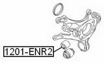 ASVA 1201enr2 -  Подвеска, рычаг независимой подвески колеса