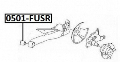 ASVA 2101fusr -  Подвеска, рычаг независимой подвески колеса