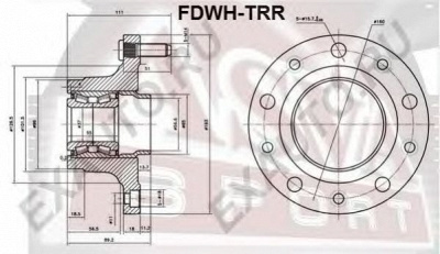 ASVA fdwhtrr -  Ступица колеса