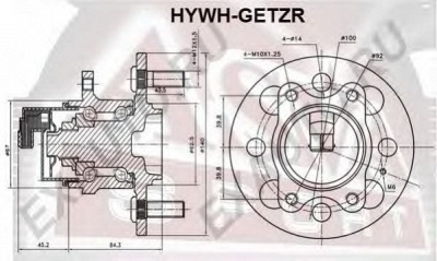 ASVA hywhgetzr -  Ступица колеса