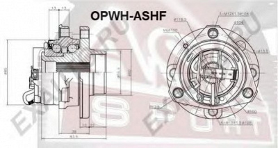 ASVA opwhashf -  Ступица колеса