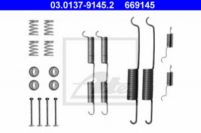 ATE 03013791452 -  Комплектующие, тормозная колодка