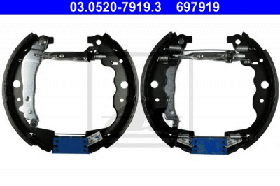 ATE 03052079193 -  Комплект тормозных цилиндров и колодок Original ATE TopKit