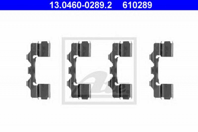 ATE 13046002892 -  Комплектующие, колодки дискового тормоза