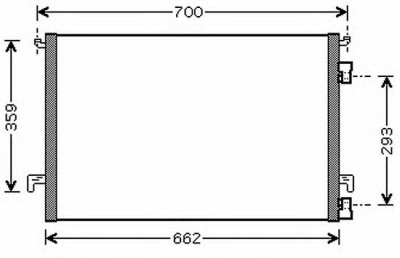 AUTOCLIMA 30311542cp -  Конденсатор, кондиционер