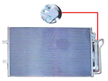 AUTOCLIMA 30311599cp -  Конденсатор, кондиционер