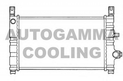AUTOGAMMA 100355 -  Радиатор, охлаждение двигателя