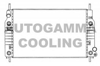 AUTOGAMMA 100371 -  Радиатор, охлаждение двигателя