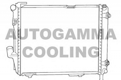 AUTOGAMMA 100544 -  Радиатор, охлаждение двигателя