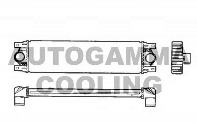 AUTOGAMMA 101499 -  Интеркулер