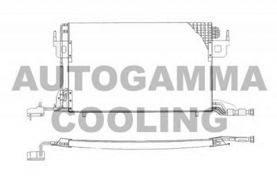 AUTOGAMMA 101590 -  Конденсатор, кондиционер