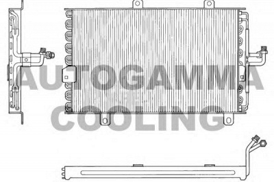 AUTOGAMMA 101605 -  Конденсатор, кондиционер