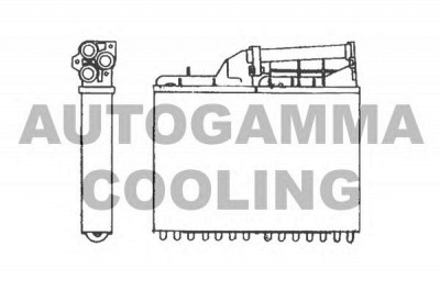 AUTOGAMMA 101623 -  Теплообменник, отопление салона