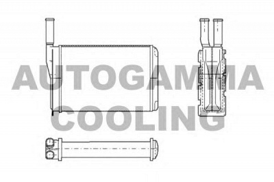 AUTOGAMMA 101652 -  Теплообменник, отопление салона
