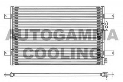 AUTOGAMMA 101691 -  Конденсатор, кондиционер
