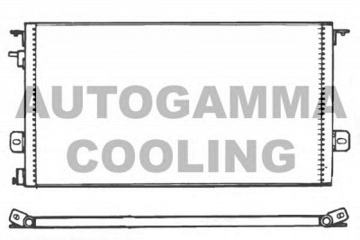 AUTOGAMMA 101747 -  Конденсатор, кондиционер