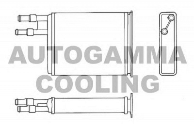 AUTOGAMMA 101763 -  Теплообменник, отопление салона