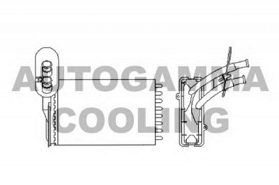 AUTOGAMMA 101776 -  Теплообменник, отопление салона