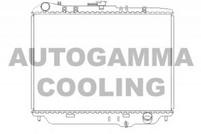 AUTOGAMMA 102127 -  Радиатор, охлаждение двигателя