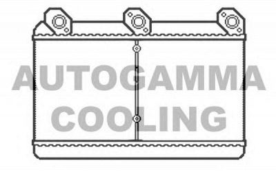 AUTOGAMMA 102544 -  Теплообменник, отопление салона