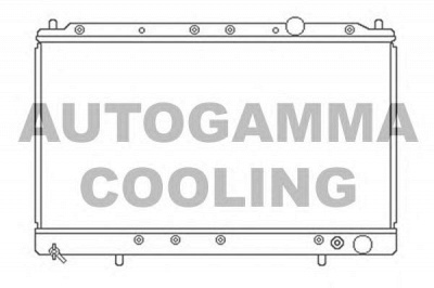 AUTOGAMMA 103162 -  Радиатор, охлаждение двигателя