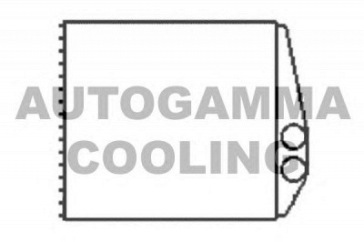 AUTOGAMMA 103240 -  Теплообменник, отопление салона