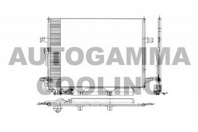 AUTOGAMMA 103275 -  Конденсатор, кондиционер