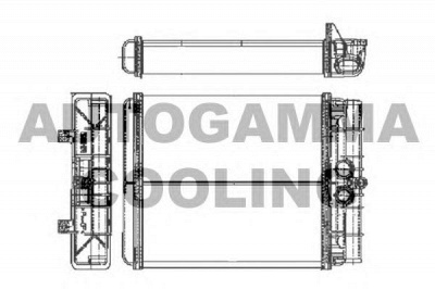 AUTOGAMMA 103451 -  Теплообменник, отопление салона
