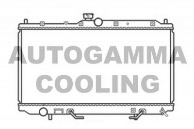 AUTOGAMMA 103478 -  Радиатор, охлаждение двигателя