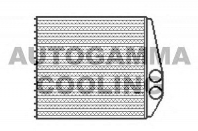 AUTOGAMMA 103509 -  Теплообменник, отопление салона